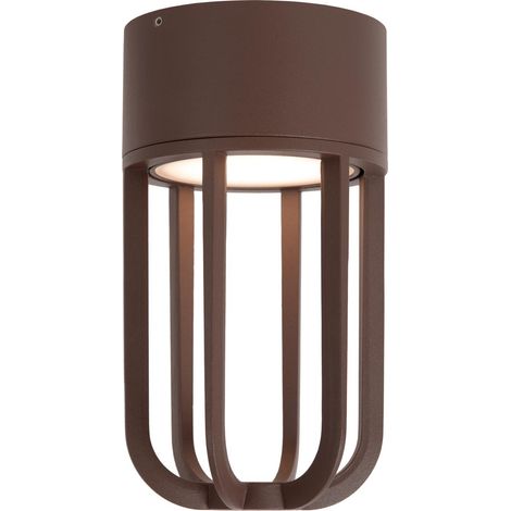Lampe de plafond Wells Brun rouille - 33807/08/97 (1/2)