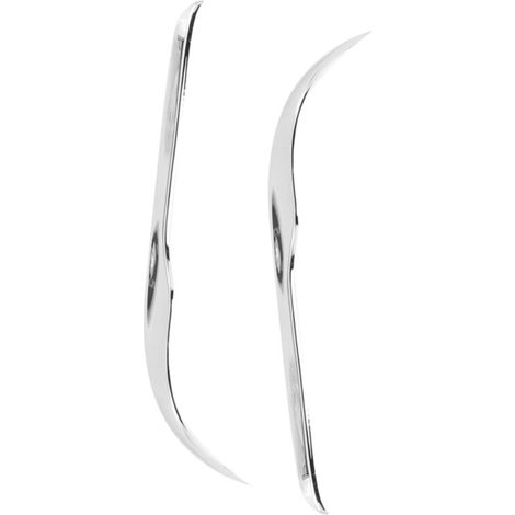 Per -V VEZEL 2014 2015 2016 2017 2018 2019 Striscia di protezione per specchietto laterale, accessori, 2 pezzi cromati (1/4)