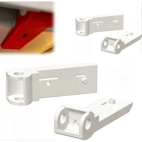 Insert de réparation charnière porte réfrigérateur compatible Dometic, pièce de rechange entretoise anti-affaissement caravane camping-car blanc