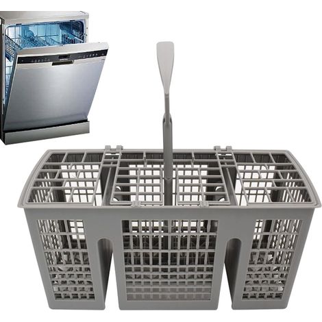 Panier À Ustensiles Pour Lave-Vaisselle - Porte-Couverts Organisateur Pour Lave-Vaisselle  Grille Antiadhésive Plateau Accessoires pour Maison, Cuisine, Salle À Manger, Hôtel
