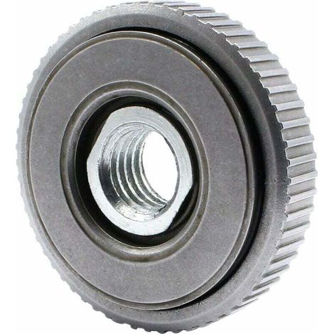 Bride de serrage rapide/verrouillage rapide/écrou à libération rapide M 14 pour toutes les meuleuses d'angle, 2 pièces pour meuleuse d'angle - Accessoires pour fixation et desserrage rapides (1/4)