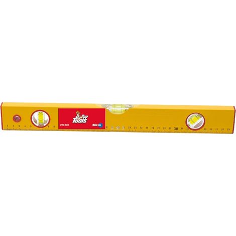 LIVELLA A TRE BOLLE cm 60  - TOPTOOLS