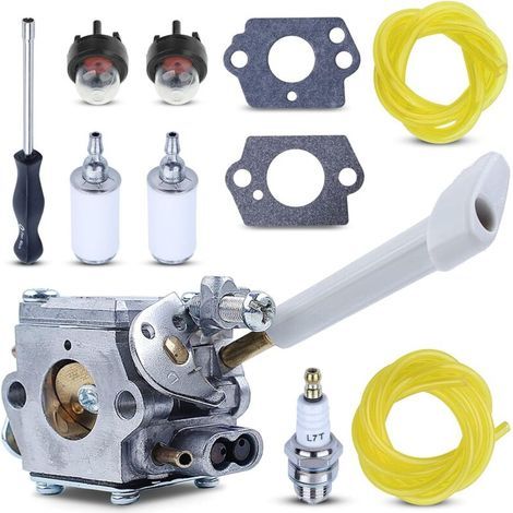 RY08420A Carburetor Backpack Leaf Blower and Carb Fit Tools for Ryobi BP42 RY08420 with Fuel Filter Line Spare Parts for 308054079 530069247 (1/5)