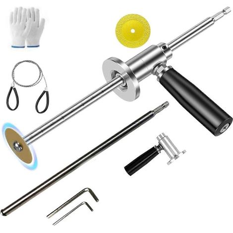 Innenrohrschneider für PVC-Rohre, einstellbare Schnitttiefe von 7 Zoll (Innenmaß) (1/5)