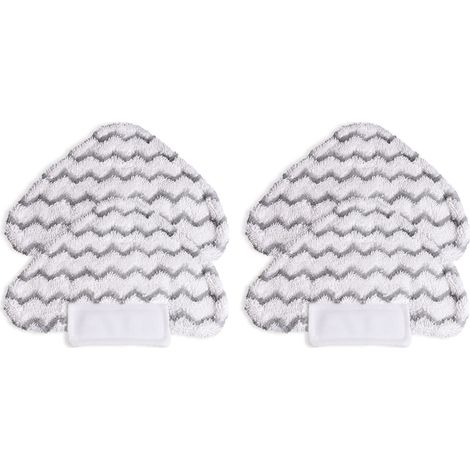 Panni in Microfibra per Shark S3973 – Triangolari 27x20 cm, Lavabili e Riutilizzabili – Design Pratico per Angoli – Ideali per Pavimenti Duri, Piastrelle e Parquet (1/3)