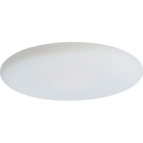 LedsC4 Mega - Plafón de Techo LED 81.4W y 8303lm con Luz Cálida 3000K. Diámetro 120cm. Estructura de Aluminio. Uso Exterior IP65. Color Blanco