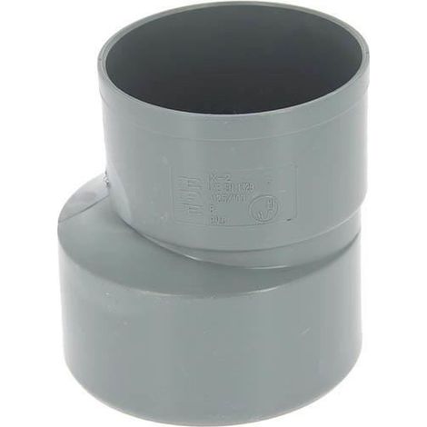 Réduction excentrée mâle-femelle ø125  a 100 mm - jardiboutique