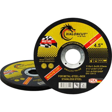 6 x Cutting Discs for Angle Grinder, Cutting Disc 115 (1/5)