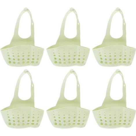 Panier de rangement pour évier de cuisine (6 pièces) (1/3)