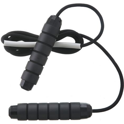 Corde à sauter légère et anti-nœuds avec roulements à billes - Réglable pour le fitness, le WOD, le MMA et l'entraînement