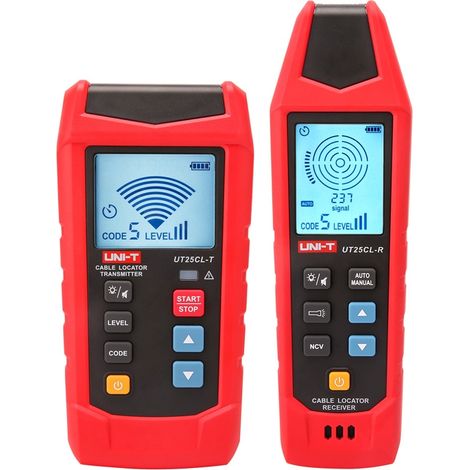 UT25CL LOCALISATEUR DE CÂBLE RÉSEAU TESTEUR DE CÂBLE LAN SUIVI DE CÂBLE POE MESURE NCV SANS CONTACT TEST DE SÉCURITÉ ÉLECTRIQUE (1/5)