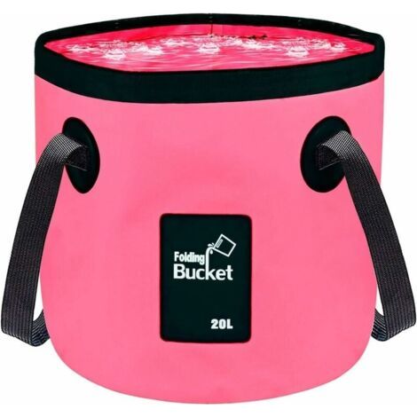 Seau à Eau Pliable 20L, Bassin de Lavage Peu encombrant Conteneur de Stockage d'eau Pliable Seau de Camping Pliable pour Les Voyages en Plein air Randonnée Pêche Jardinage Lavage de Voiture (1/5)