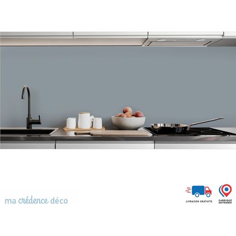 Crédence : Gris argent RAL 7001 - Alu composite - 120 - 60 (1/3)
