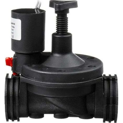 ELECTROVANNE DIRRIGATION 1 24V AVEC REGULATEUR DE DEBIT USAGE RESIDENTIEL ET AGRICOLE OFFRE EXCLUSIVE (1/5)