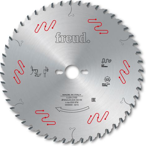 Lama per pannelli FREUD in legno/compensato - Ø250 3,2/2,2 AL30 Z40 BA - F03FS04830 -LU2A 1700