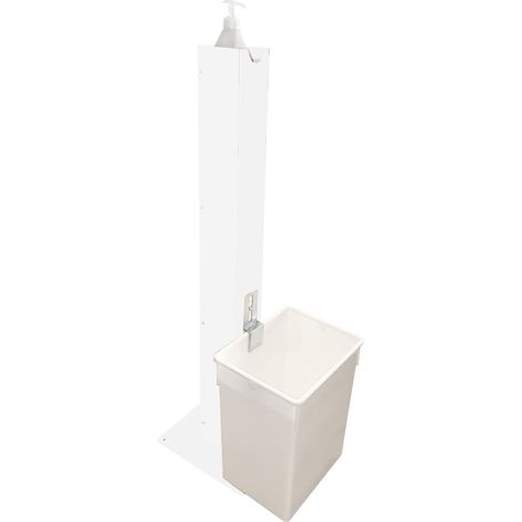 SimonRack dispensador gel Display Design Depie 2-jp Blanco 935x250x250 Mm (1/5)