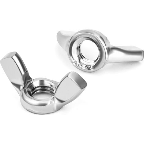 20 Pièces Écrous Papillon M5 Acier Inoxydable 304 DIN 315 pour Bricolage Jardin Meubles et Réparations (1/5)