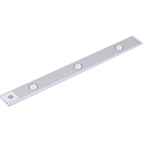 1 Lampe LED, capteur corps humain, rechargeable USB, gradation trichromatique, aluminium ABS, armoire bureau (1/5)