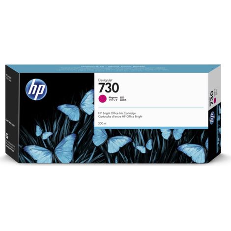 Cartucho de tinta HP 730 (P2V69A), magenta (1/3)