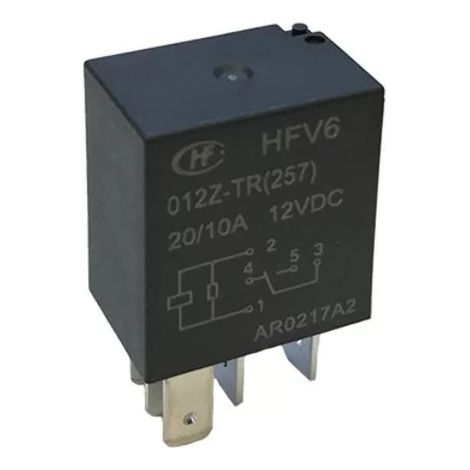 hongfa HFV6/012Z-TR - Microrelé máx.30A SPDT 12V - automoción
