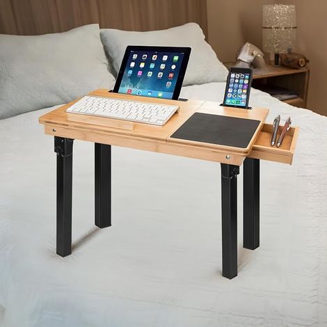 Set of 2 Folding Table Legs, Folding Table Legs, Folding Support Legs, Replacement Legs for Bed, Cabinet, Laptop, Furniture DIY, 30 cm (1/4)
