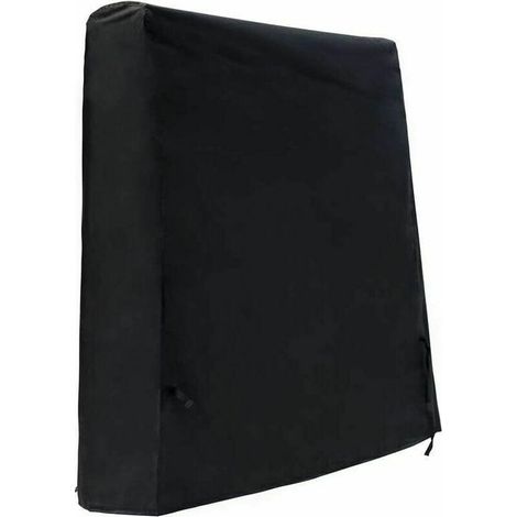 Housse de Table de Tennis de Table Imperméable Housse de Table de Ping Pong de Jardin Tissu Oxford 420D Noir (165 x 70 x 185 cm) (1/5)