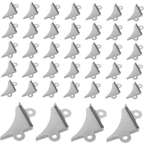 Protège-coins de transport, triangulaire, avec vis, pour colis (1/5)