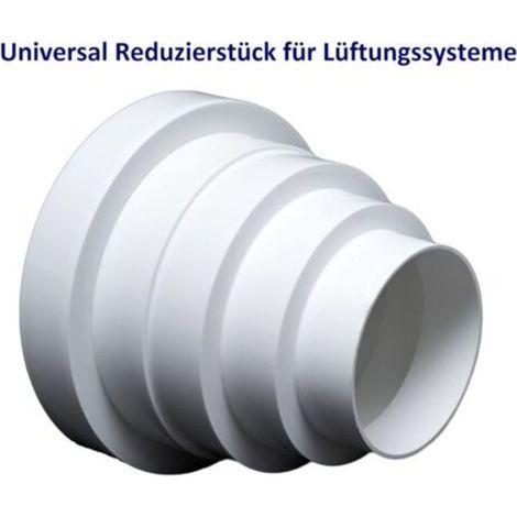 Réduction ronde universelle pour systèmes de ventilation de diamètres de 80 à 150 mm - Conduit RDRC (1/5)
