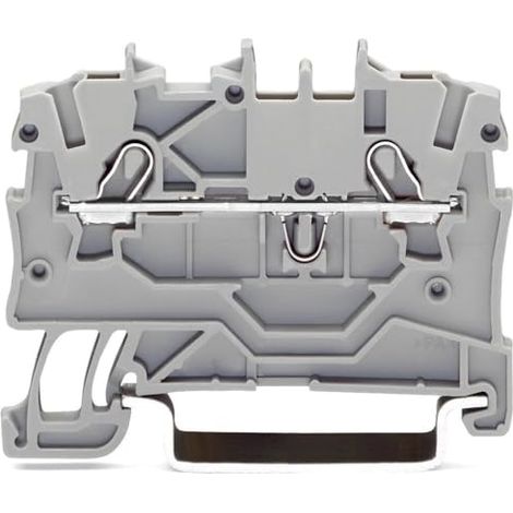 WAGO KONTAKTTECHNIK 4045454966768 BORNE DE PASSAGE TOPJOB 2000-1201 GRIS 1 MM²
