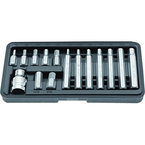 Jeu d’embouts 10 mm (3/8") six pans intérieurs 15 pièces (1/5)