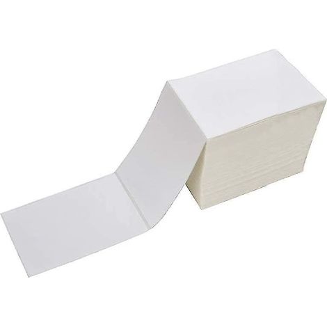 Thermal Shipping Label 500 Labels/stack Permanent Adhesive White Mailing Label (1/5)