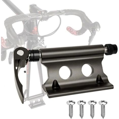 Support de fourche de vélo avec fixation rapide en alliage d'aluminium pour fourche avant de vélo, support de transport pour ca (1/4)