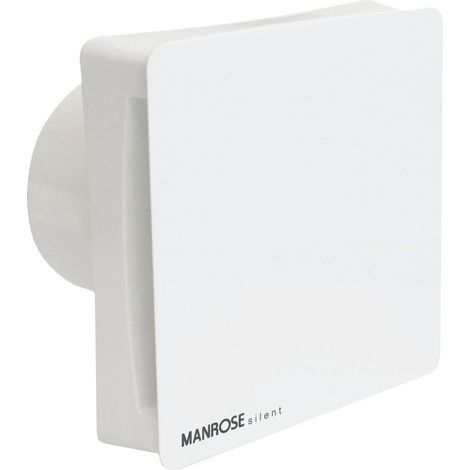Manrose Extractor Fan Toilet Bathroom Silent Standard 4" 100mm Axial CSF100S (1/2)