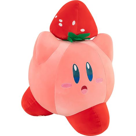 Coussin en peluche à câliner pour filles, garçons, enfants et adultes, mignon, motif dessin animé, peluche douce, jouet pour la maison ou la chambre, rose fraise