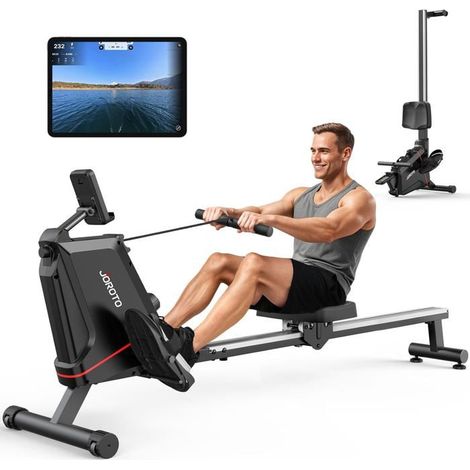 Wohnzimmer-Rudergerät - JOROTO - JR30 - Magnetwiderstand 40 kg - Bluetooth-Monitor - Maximalbelastung 160 kg
