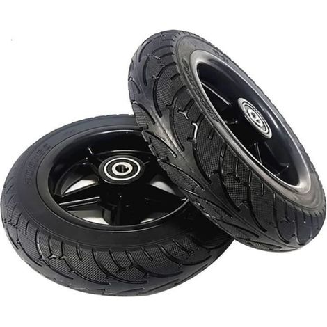 SXFYHXY Roues de Remplacement de Scooter de 8 Pouces Roues 200x50 Moyeu électrique Pneu Non pneumatique adapté (1/4)