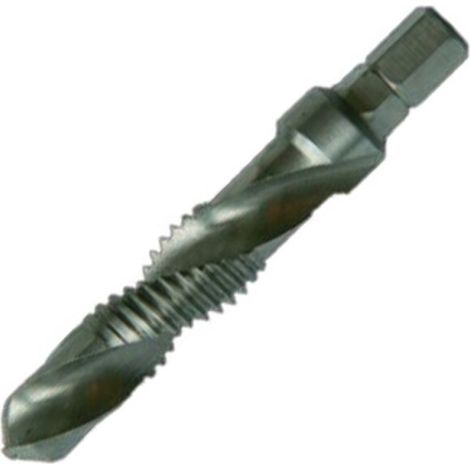 HSS Kombi-Gewindebohrer-Bit mit 1/4 Zoll 6-kant Schaft M 3
