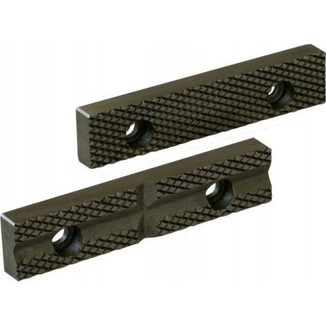 Mandíbulas sin marca para tornillos de banco tipo 1240-150 y 1250-150, insertos de 150 mm (1/3)