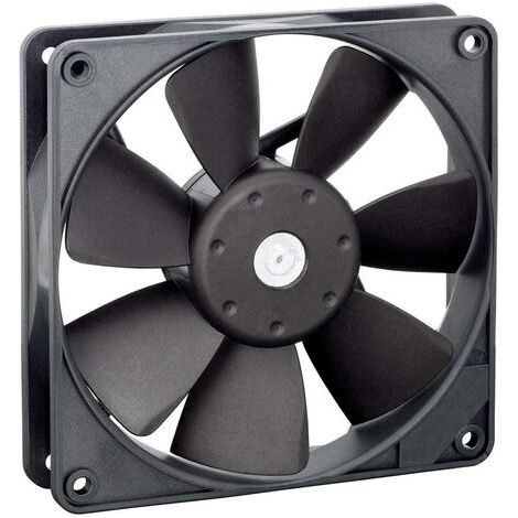 Ventilateur axial EBM Papst 4412F/2 9293505452 12 V/DC 168 m³/h (L x l x H) 25.4 x 119 x 119 mm 1 pc(s) (1/2)