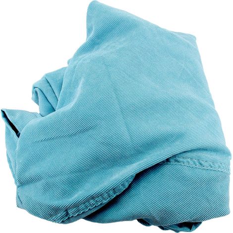 Housse de chaise en velours côtelé, sac de rangement de jouets en peluche doux, canapé pour enfants adultes, animaux domestiques, chiens, chats, bleu foncé (1/2)