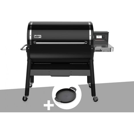 Barbecue à pellets Weber Smokefire EX6 GBS + Plancha