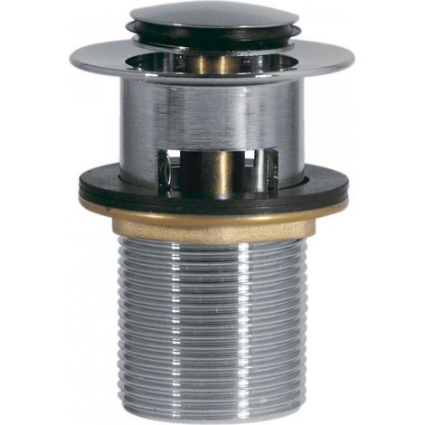 Bonde de lavabo avec trop‑plein Ø 37 mm CLICK‑CLACK - TRES 13454190 (1/2)