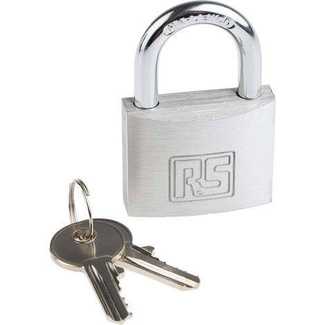 Cadenas de sécurité RS PRO en Aluminium, Ø anse 6mm ( Prix pour 1 ) (1/3)
