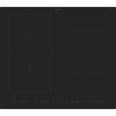 Candy CETPS64MCWFTT/1. Colore del prodotto: Nero, Posizionamento dell'apparecchio: Da incasso, Dimensione della larghezza del piano cottura: 59 cm. Tipo di controllo: Touch, Posi... - CETPS64MCWFITT/1 (1/5)