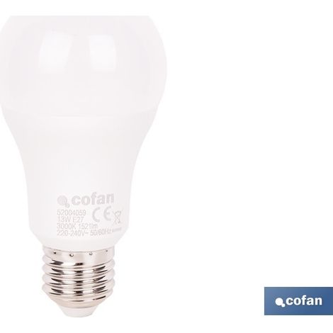 LED-Klassische Glühbirne E27 13 W 1521 Lm 3000 K (1/4)