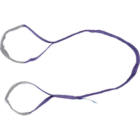 Sangle de levage plate en PES épais 1T, accessoire de transport, 2 mètres