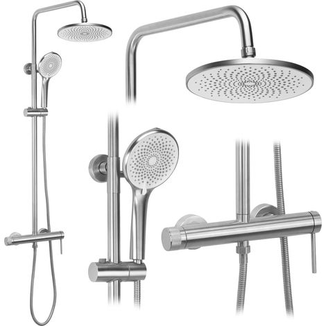 ENSEMBLE DE DOUCHE REA JS-H7023N BRUSH STEEL