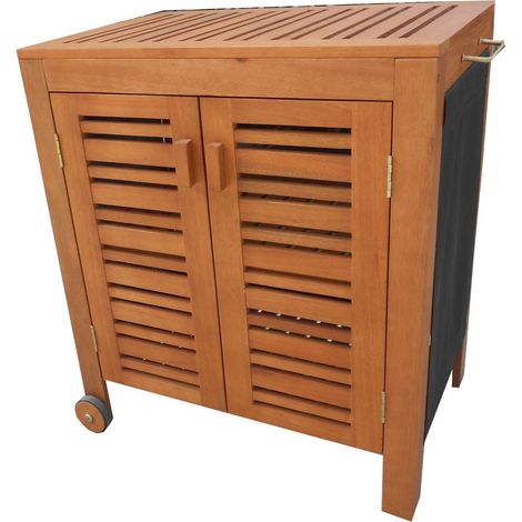 TrendLine Servierwagen Outdoor 77 x 58 x 88 cm Servierwagen