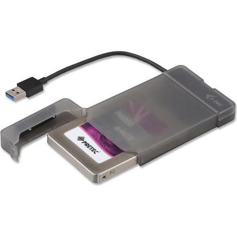 i-tec MYSAFEU313 Boîtier de disques de stockage Boîtier disque dur/SSD Noir 2.5" (1/5)