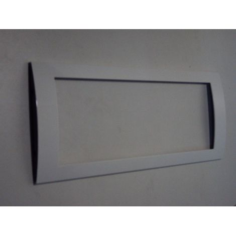Cadre enjoliveur blanc pour boite platine de rue 3 modules 140x325mm SFERA BTICINO 331232